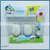 Unpainted Easter Egg Nontoxic Diy Ceramic Paint Toy
