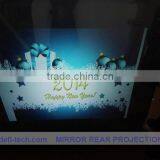 Holographic Transparent Static Film/rear Screen Film/rear Projection Film Advertising Screen