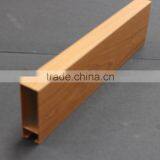 Waterproof Wood Grain Suspended Linear Ceiling Panel Aluminum Screen Ceiling thumbnail-1