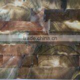 Home Decoration Irregular Black Shellpaper MOP Nacre Overlay Inlay Luthier