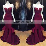 (MY2384) MARRY YOU Real Sample Dress Elgant Sweetheart Mermaid Ruffle Skirt Evening Dress 2015 Quality Choice thumbnail-1