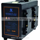 4-channel portable Li ion Battery Charger with DC output for gold mount battery