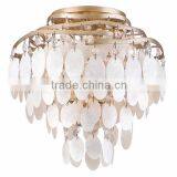 0816-34 Modern Huiqi Lighting Shells Lighting Ceiling Light for Hotel