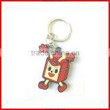 Promotional Plastic and Creative Key Tag Keychain With Pendant