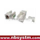 Cat.3 6p4c/6p6c Keystone Jack,dual IDC Type