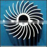 Extruded Aluminium Profile Led Heat Sinks/ Aluminum Heat Sink Shapes/ Profiles Led Aluminum Circular Extrusion Heat Sink thumbnail-3
