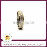 High Quality Ring Fashion Engagement Rings for Women and Men Frosted Matte Stainless Steel Wedding Rings Fine Jewelry thumbnail-1