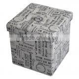 Foldable Storage Ottoman!intellectually, Spiritually and Emotionally thumbnail-1