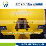 Solid Airport Specialized Tires Motorized Road Sweeper With Vacuum Sweeping and Water Spraying thumbnail-2