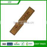 Fashion Custom Decorative Clothing Leather Patches for Jeans