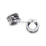 Wholesale 3*4mm Antique Silver Jewelry Hole Beads thumbnail-1