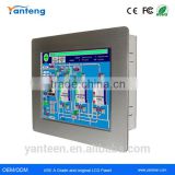 Fanless design 10.4inch industrial touch panel pc with 5-wire touchscreen