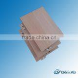 Wood Grain Aluminum Solid Wall Panel Hotel Decoration Wall Paneling thumbnail-1