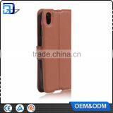 High Quality Litchi Design Credit Card Wallet Stand Flip Leather Case for Alcatel One Touch Idol 4 Mobile Phone Cover thumbnail-4