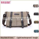 Vivisecret Unisex Vintage One Cross Strap Canvas Messenger Bag thumbnail-1