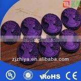 Resin Cameo Rhinestone Beauty Head Jewelry Rhinestone Head on Carfts Rhinestone Accessories thumbnail-1