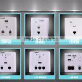 Wall Embedded Wireless Router Electrical Socket USB AP Wireless Wifi Repeater