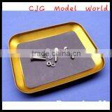 Gold Anodized Aluminum Screw Tray With Magnetic Pad for rc Car Boat Plane thumbnail-1