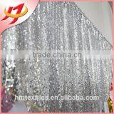 Sparkly Glamorous Silver Sequin Backdrop Background For Wedding/Birthday Evening Party Decoration thumbnail-6