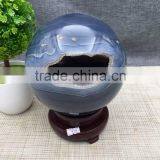 Natural Open Smlie Quartz Crystal Ball/ Laughing Amethyst Crystal Geode Ball Sphere for Decoration