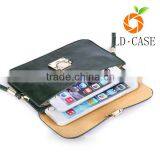 Trend Popular Cheap Cell Phone Clutch Wallet Leather Pouch Bag For Lady