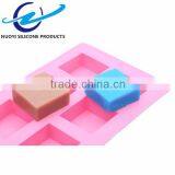 6 Cavities Square Shape Hand Made Soap Mold thumbnail-5