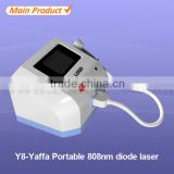 Y8 808nm diode laser/808 portable diode laser hair removal with 755nm 1064nm