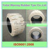 Steel Band Press on Solid Tire China Top Brand 18x9x12 Best in the World thumbnail-1