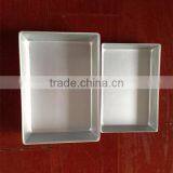 245*165*45mm aluminum box for shrimps freeze