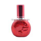 Round Shape Red Empty Glass Spray Perfume Bottle With Aluminum Atomizer for Wedding Gift thumbnail-3