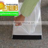 HDPE Clear Supermarket Used Plastic Wicket Bag