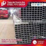 ASTM A53 GR A B ERW 50 x 25 x 1.5mm Rectangular / Galvanized Square Tube With Low Price thumbnail-6