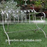 Outdoor Garden Antique Decorative Metal Benches thumbnail-2