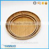 Natural Wooden Tea Dish, Pizza Fruit Tray, Small and Big Wood Plate thumbnail-2