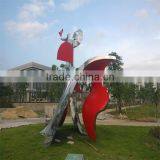 Sculpture Abstract Modern Sculpture Stainless Steel Outdoor Sculpture thumbnail-2