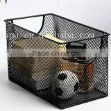 High Quality Office Desk Stationery Storage/Home Storage Metal Mesh Black CD Rank/CD Box thumbnail-1