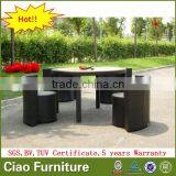 Outdoor Furniture Garden Coffee Shop Table Chair Modern Dining Set thumbnail-2