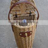Willow Drinks Baskets, ,Glass Divider Basket,wicke Bottle Carrier Basket thumbnail-2