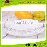 Drinkware Cheap Round White Ceramic Dinner Plate thumbnail-2