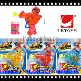 Hot Sale Safe Summer Toys Kids Plastic Bubble Gun With Light thumbnail-1