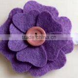 Hot Sale New Products on Express Handmade Eco Friendly Personal Decoration Fabric Felt Flower Headband Made in China thumbnail-1