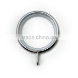 Curtain Rod Ring Low Noise With Fixed Eyelet Inside Diameter D35mm Brushed Nickel Plated thumbnail-1