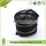 China Factory Cheap Collapsible Round Bucket Shape Cooler Bag Easy Carry Handle Coolers thumbnail-1