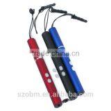 Promotional Custom Keychain Multicolor Mini Pen Shape LED Laser Keychain