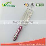 WC-P4304 New Product Stainless Steel ETCHING GRATER Grater Manual Cheese Grater Vegetable Kitchen Graters With PP Handle thumbnail-1