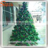 Plastic Green Mini Christmas Tree Table Decoration Gift Platic Artificial Christmas Tree Decor Mini Tree thumbnail-2