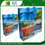 Printed custom PP woven shopping bags packaging bags