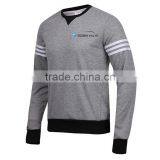 Custom Knitted Windproof Stringer Fleece Men's Crewneck Hoodies&Sweatshirts thumbnail-1