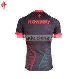 Football Rugby Jerseys,new Collar Plain Black Design thumbnail-3