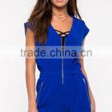 Best Selling Zip Utility Women Romper Wholesale OEM Service thumbnail-1